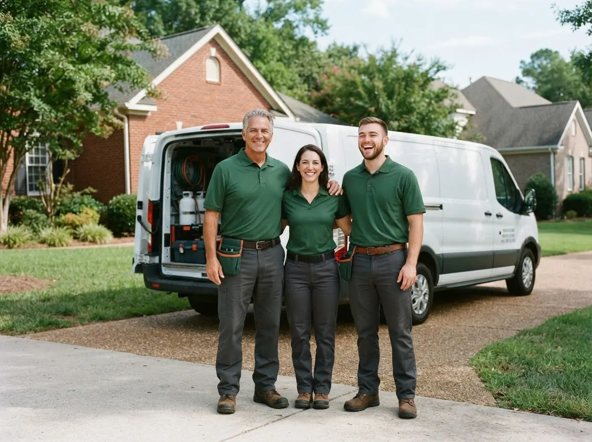 The MeadowPeak Pest Experts team, pest control service in columbia, SC